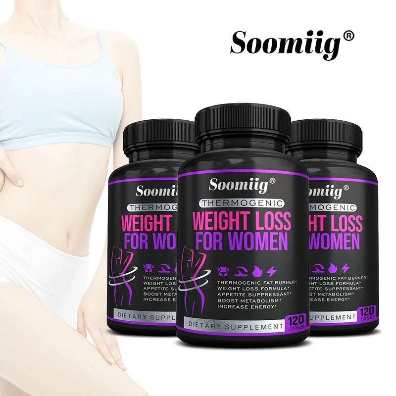 Natural Fat Burner Plant-Based Appetite Suppressant Helps Reduce Fat Accumulation and Balance Blood Sugar 120 Supplements