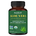 Aloe Bioactive Organic Leaf Supplement - Organic Freeze Dried Aloe 180 mg, Detox Cleanse, Gut Health, 120 Capsules