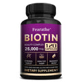 Biotin - Vitamin Supplement To Support Energy Metabolism and Healthy Hair, Skin and Nails, 25,000 Mcg