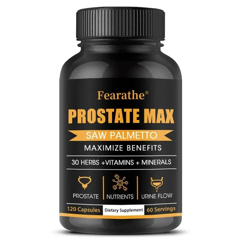 Saw Palmetto Extract, Vitamin & Mineral Supplement, Antioxidant, - Supports prostate health, urinary health and hair growth