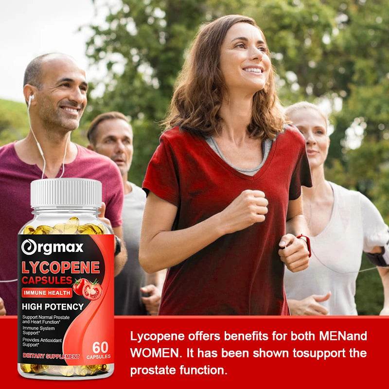 Lycopene Capsules Tomato Powerful Antioxidant Support Prostate Health 120 Capsules