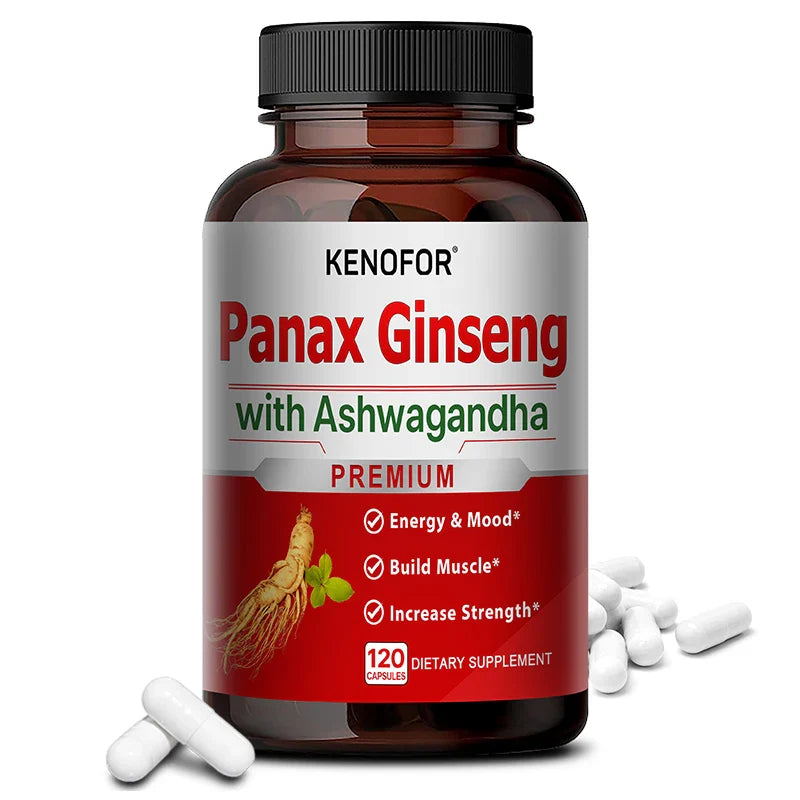 Ginseng and Maca extracts provide energy and strength for men and women, while black pepper aids in better absorption