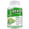 Fatty Liver Cleanse and Liver Detox Supplement - with Turmeric, Milk Thistle and Dandelion for Men Women To Support Liver Health