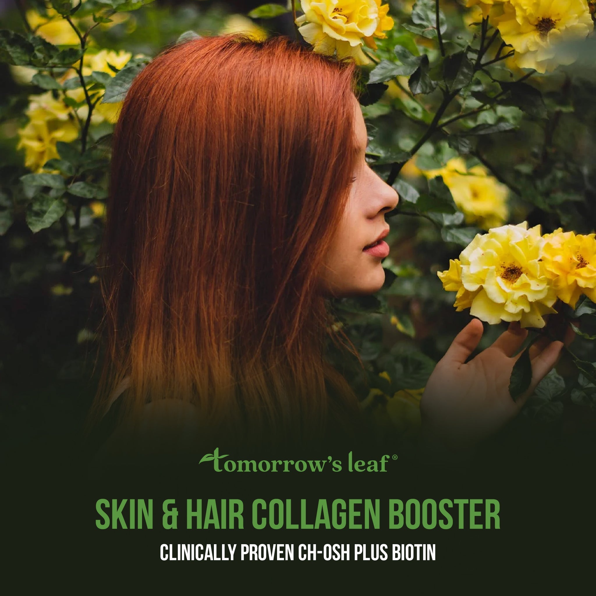Tomorrow's Leaf® Skin & Hair Collagen Booster by Best Clean Beauty