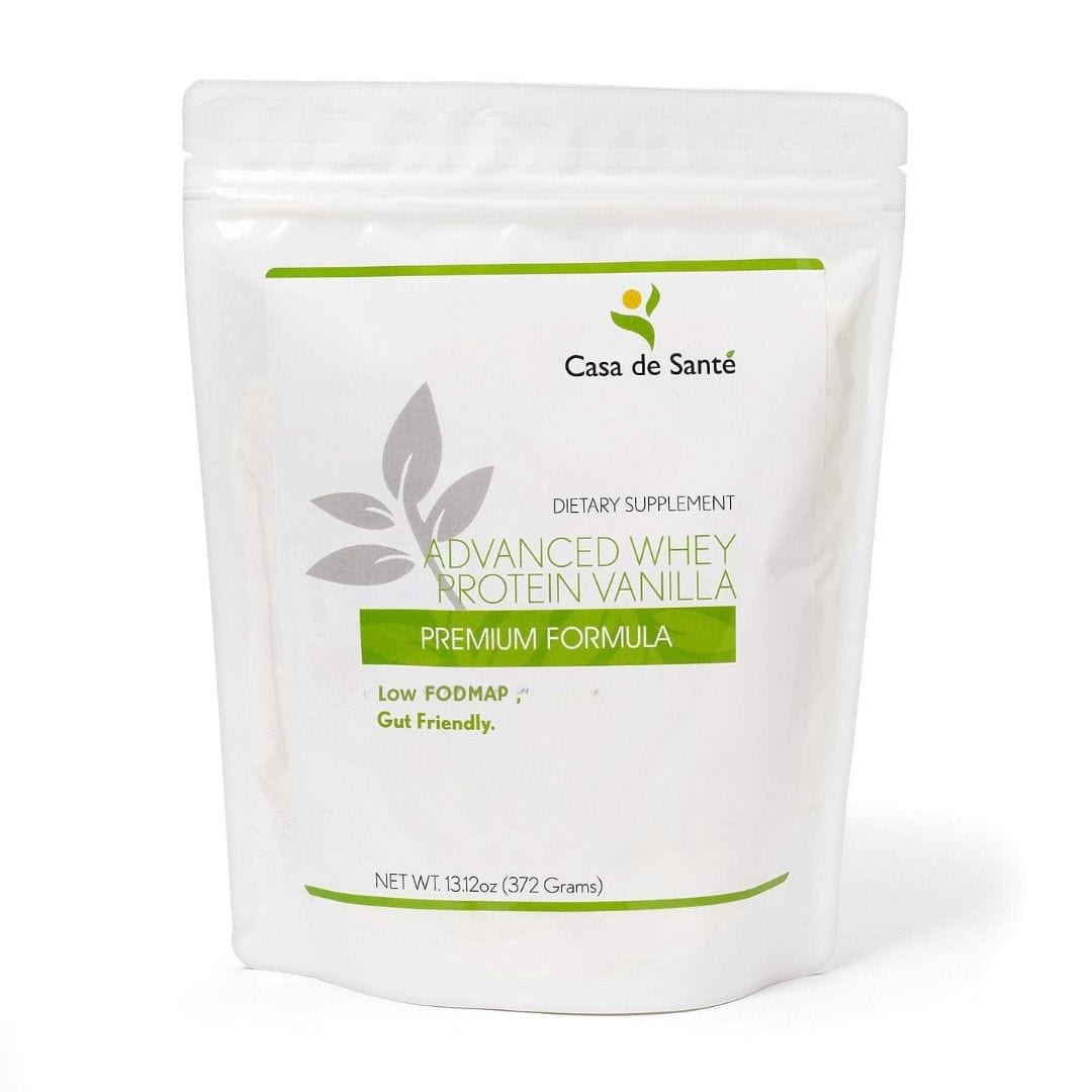 Elemental Whey WPI Protein Powder + Digestive Enzymes (Vanilla) | Low FODMAP & GLP-1 Gut-Gentle Muscle Support
