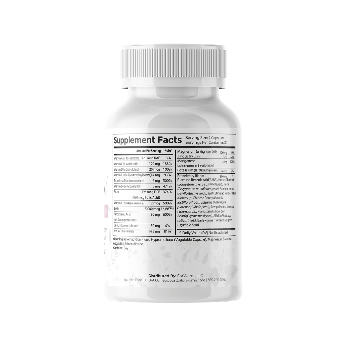 Glow Hair, Skin, and Nail Support Supplement