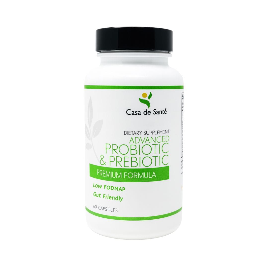 Advanced Probiotic & Prebiotic | Low FODMAP & GLP-1 Daily Gut Health & Microbiome Balance