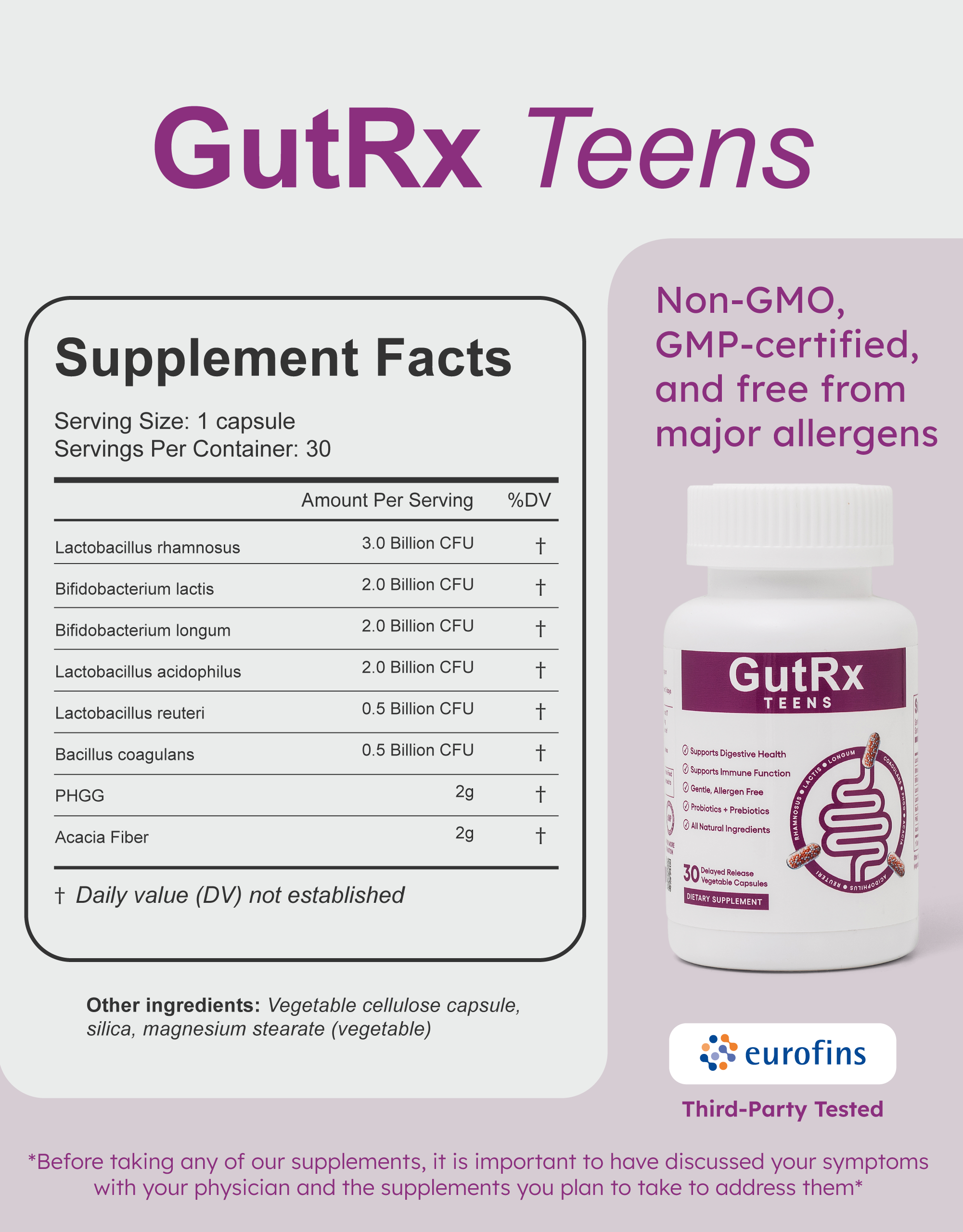 GutRx TEENS (12-17)