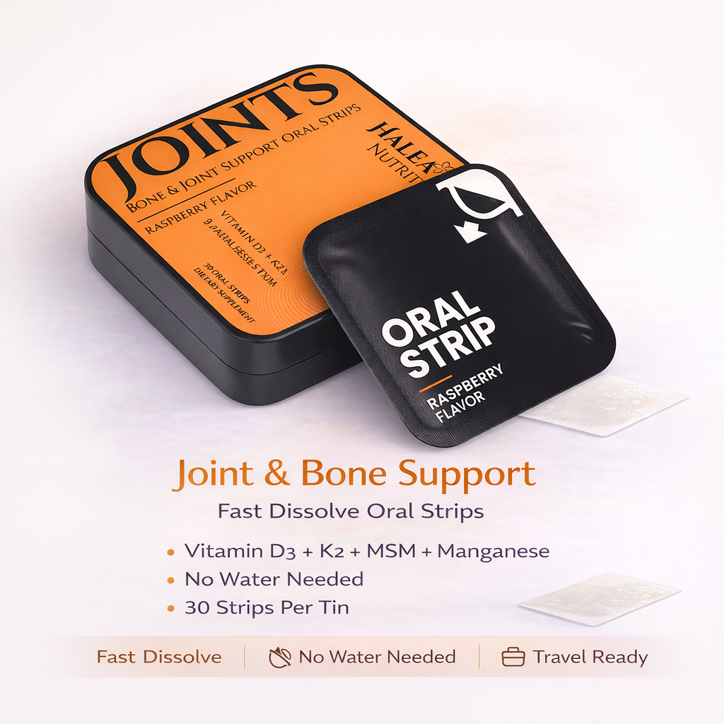 Bone Support Strips - Vitamin D3 2000 IU + K2 120 mcg