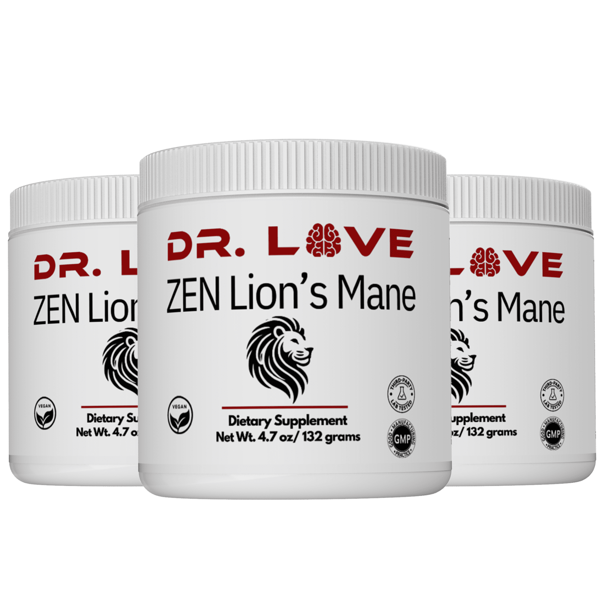 Zen Lion's Mane (60 Day Jar)