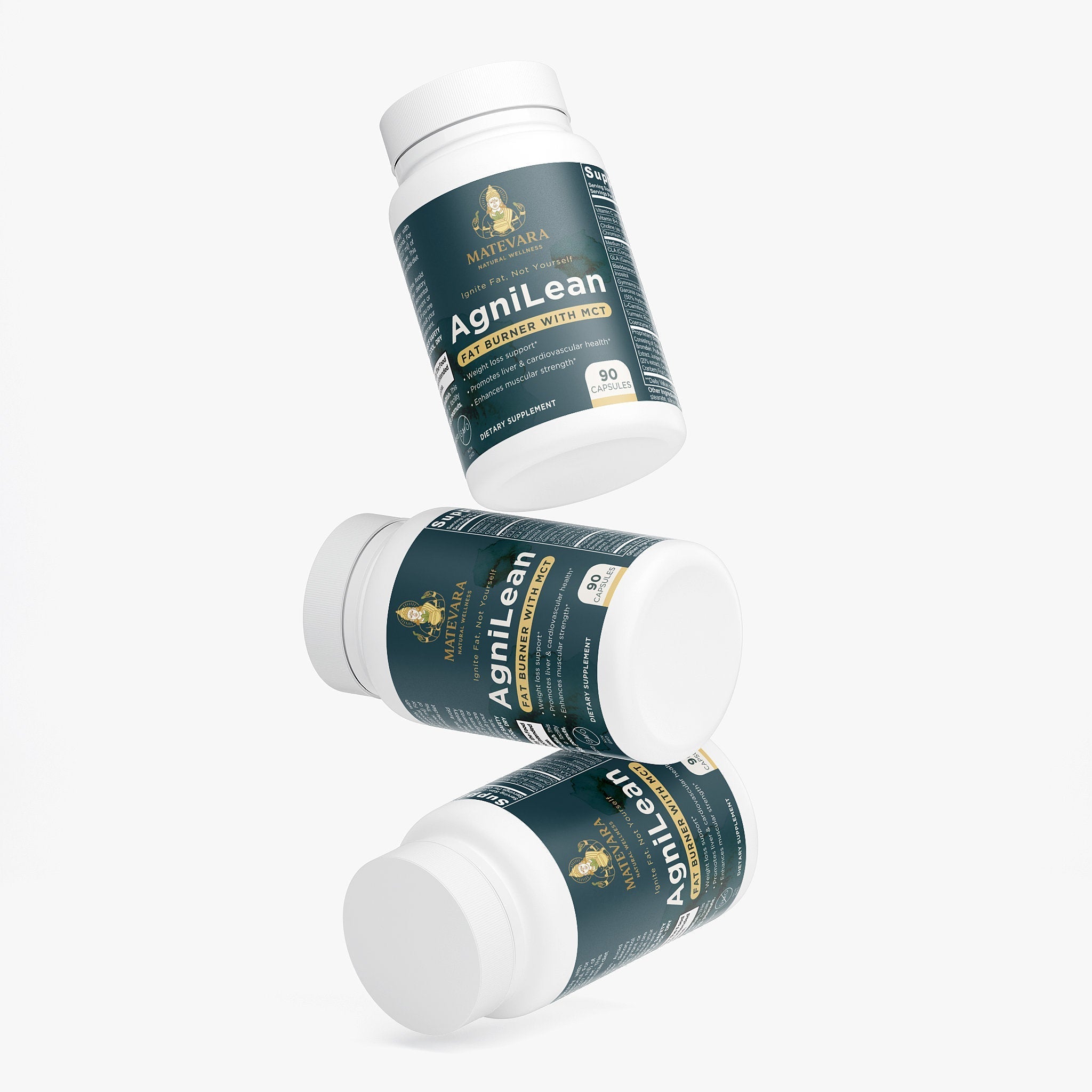 AgniLean Metabolism Support Capsules | 90 Vegetarian Capsules