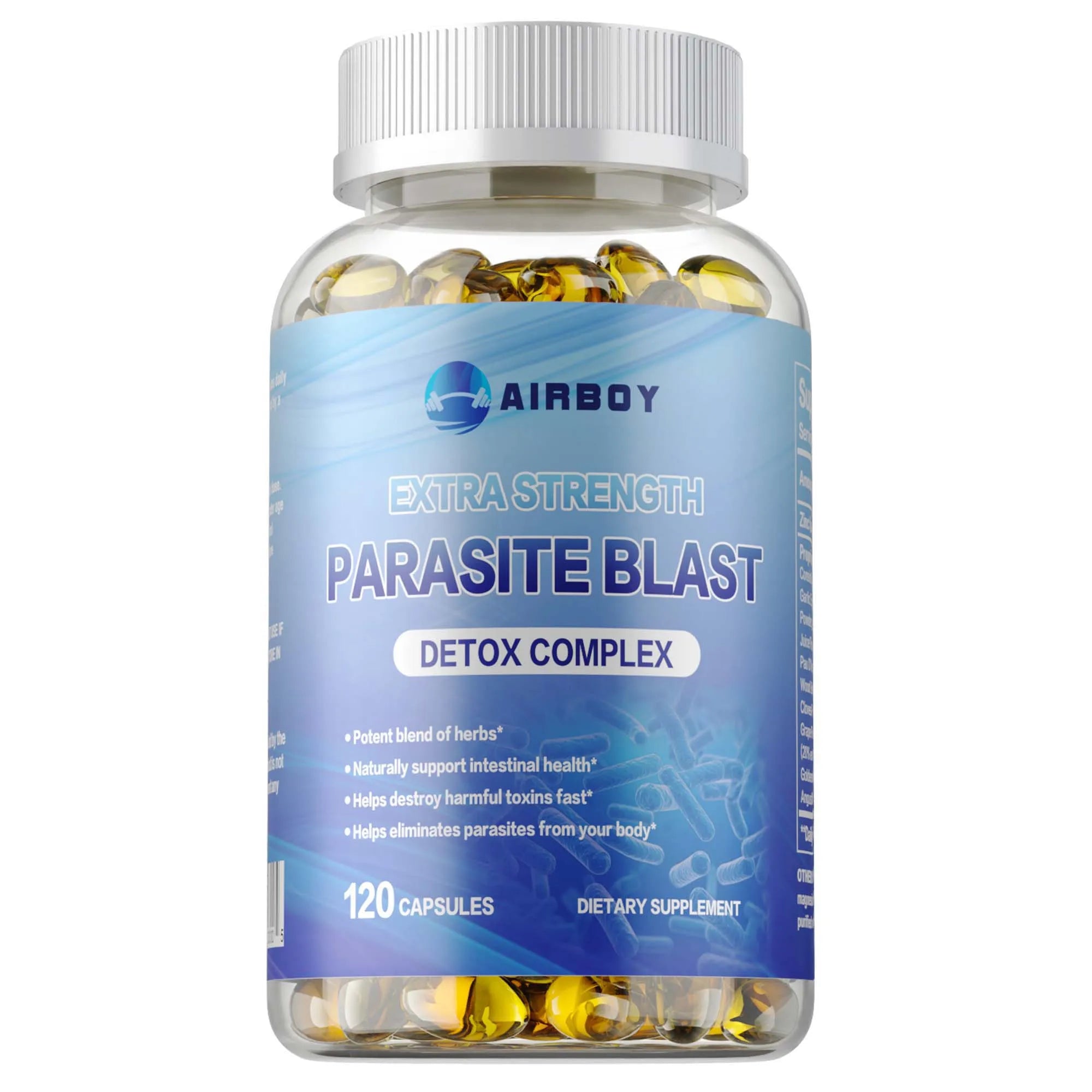 Extra Strength Parasite Detox Cleanse 120 Capsules