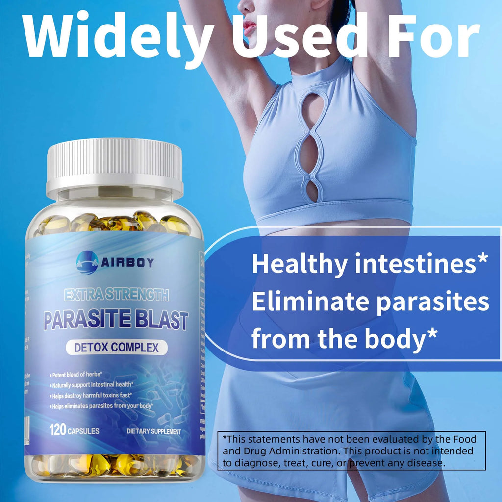 Extra Strength Parasite Detox Cleanse 120 Capsules