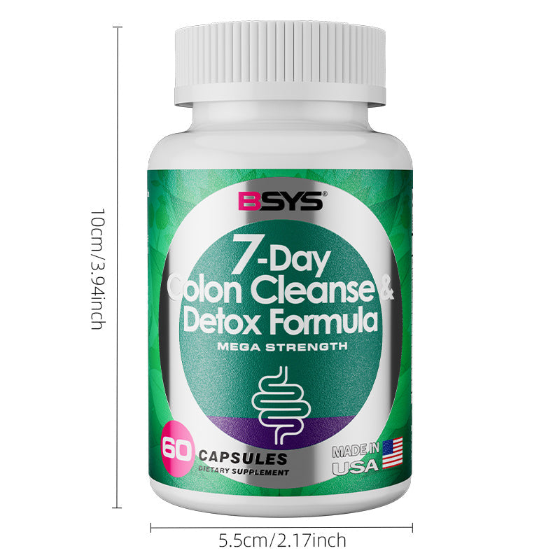 7 Day Colon Cleanse & Detox Formula 60's