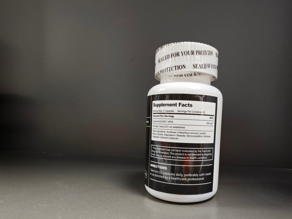 NAD Supplements Anti-Aging Vitality Support Metabolic & Cognitive Health Boost Mitochondrial Energy Enhancement  Healthy Weight Management & Insulin Balance Aid  Active Aging Formula