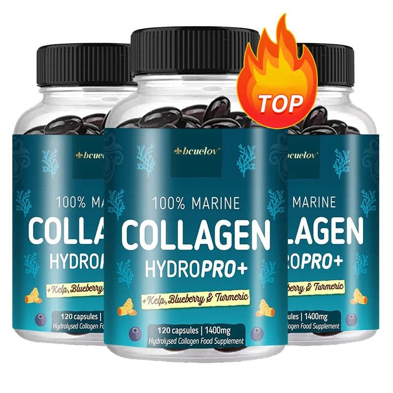 Roksy 100% Marine Collagen Supplement - HydroPRO+ Capsules
