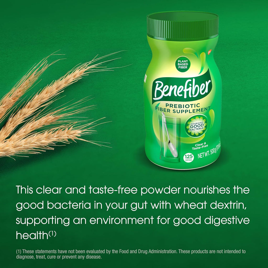 Benefiber Prebiotic Fiber Supplement, Unflavored