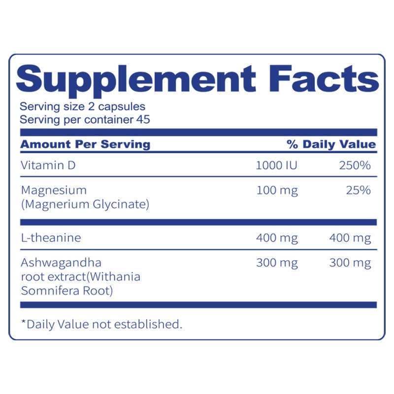 Magnesium Supplements Sleep & Anxiety Relief Aid  Muscle Relaxation Support  Heart Health & Blood Sugar Balance Formula  Cognitive Function Enhancement  Nighttime Wellness Supplement