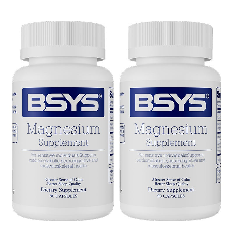 Magnesium Supplements Sleep & Anxiety Relief Aid  Muscle Relaxation Support  Heart Health & Blood Sugar Balance Formula  Cognitive Function Enhancement  Nighttime Wellness Supplement