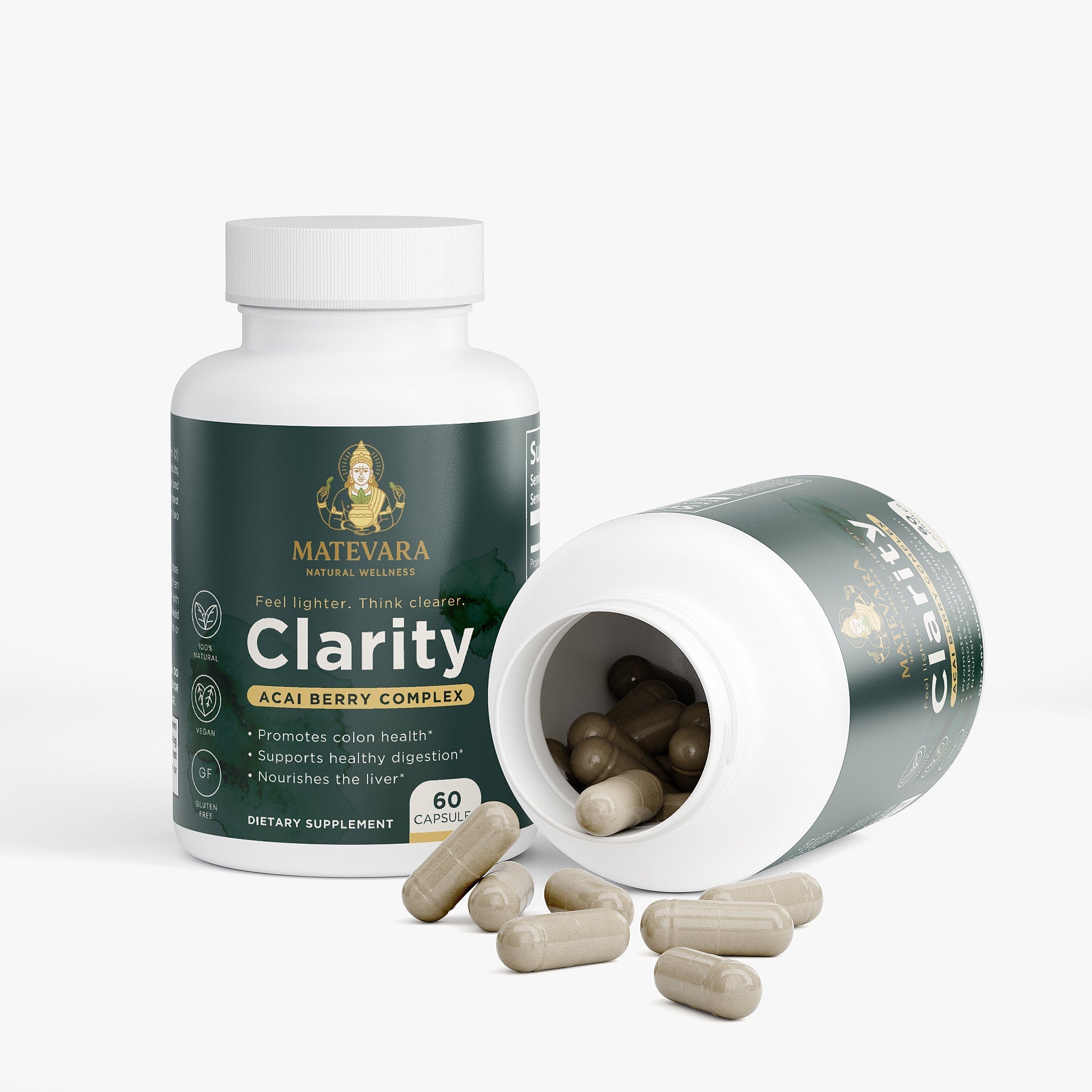 Clarity Daily Support Capsules | Digestive Wellness Formula | 60 count