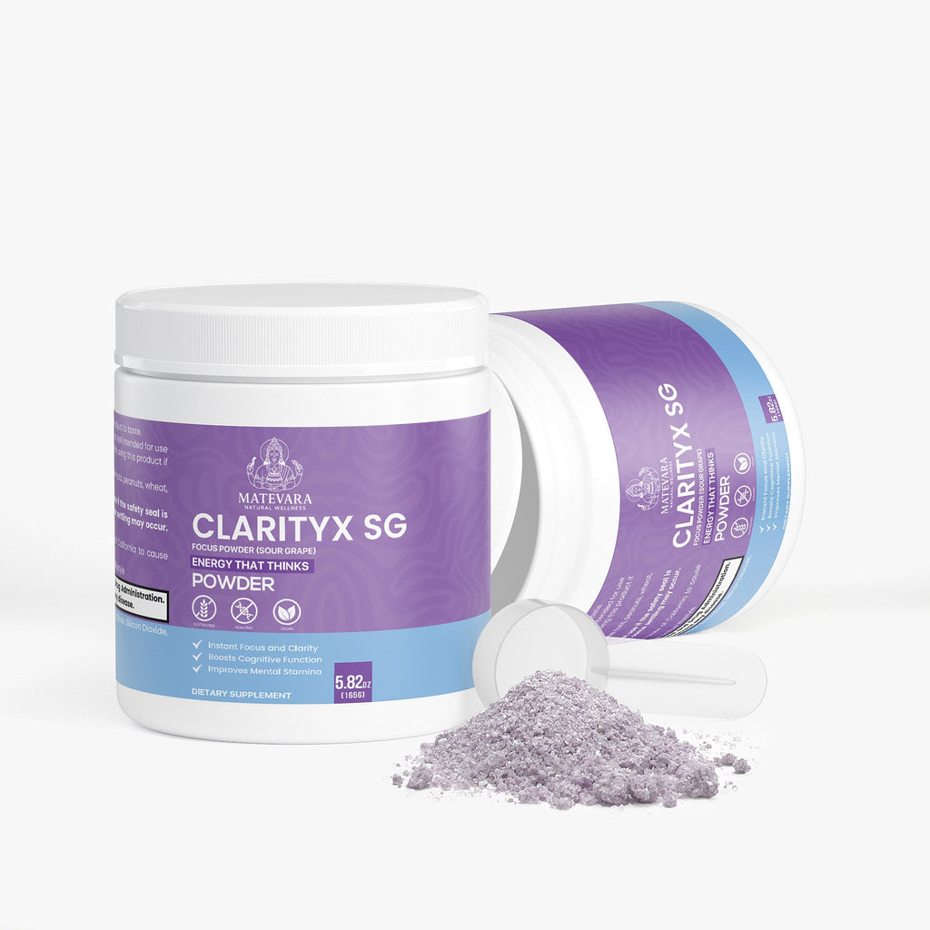 ClarityX SG Focus Powder (Sour Grape) | Mental Clarity and Sustained Energy