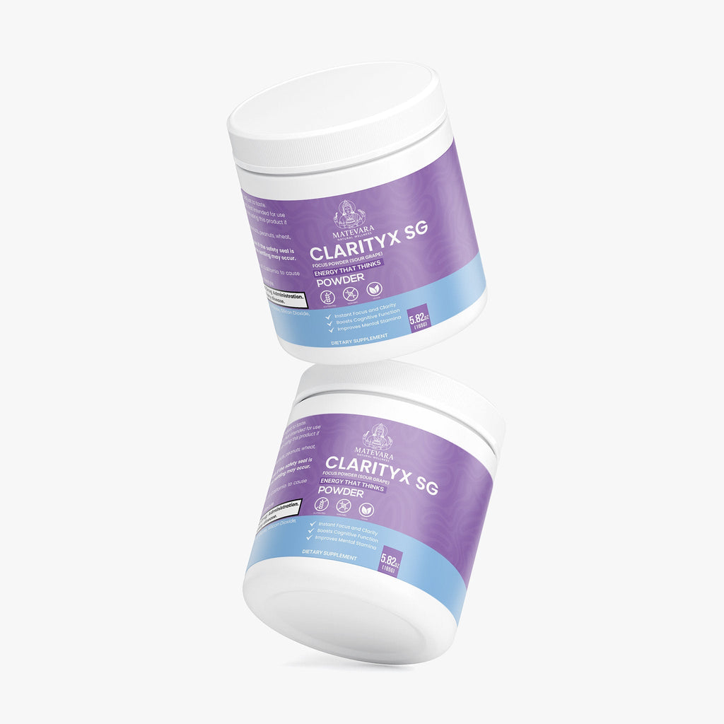 ClarityX SG Focus Powder (Sour Grape) | Mental Clarity and Sustained Energy
