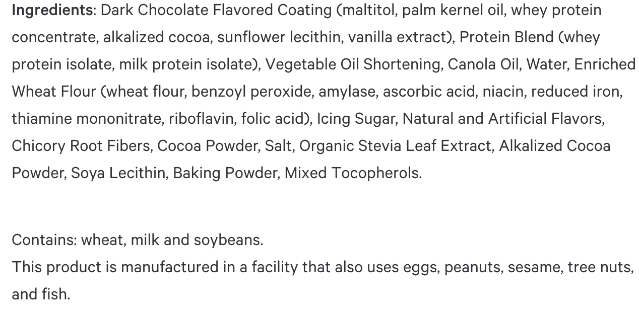 PROTIDIET Wafer Bar