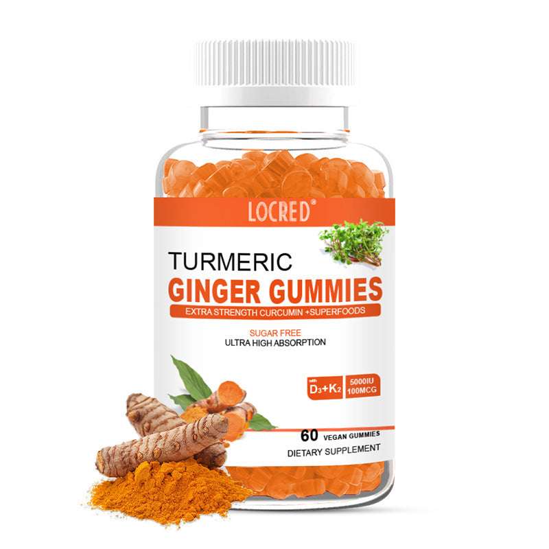 Curcumin Soft Candy Gummies – 60 Tablets Wellness Supplement