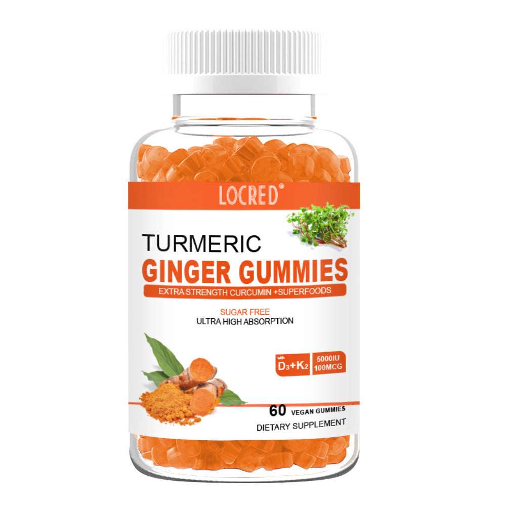 Curcumin Soft Candy Gummies – 60 Tablets Wellness Supplement