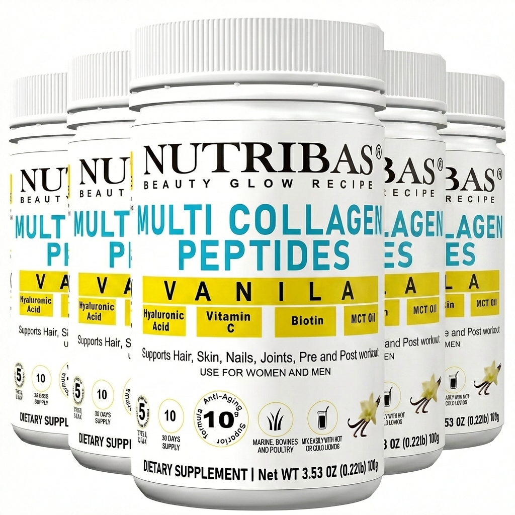 Multi Collagen Peptides Powder for Hair, Skin, Nails & Joint Support