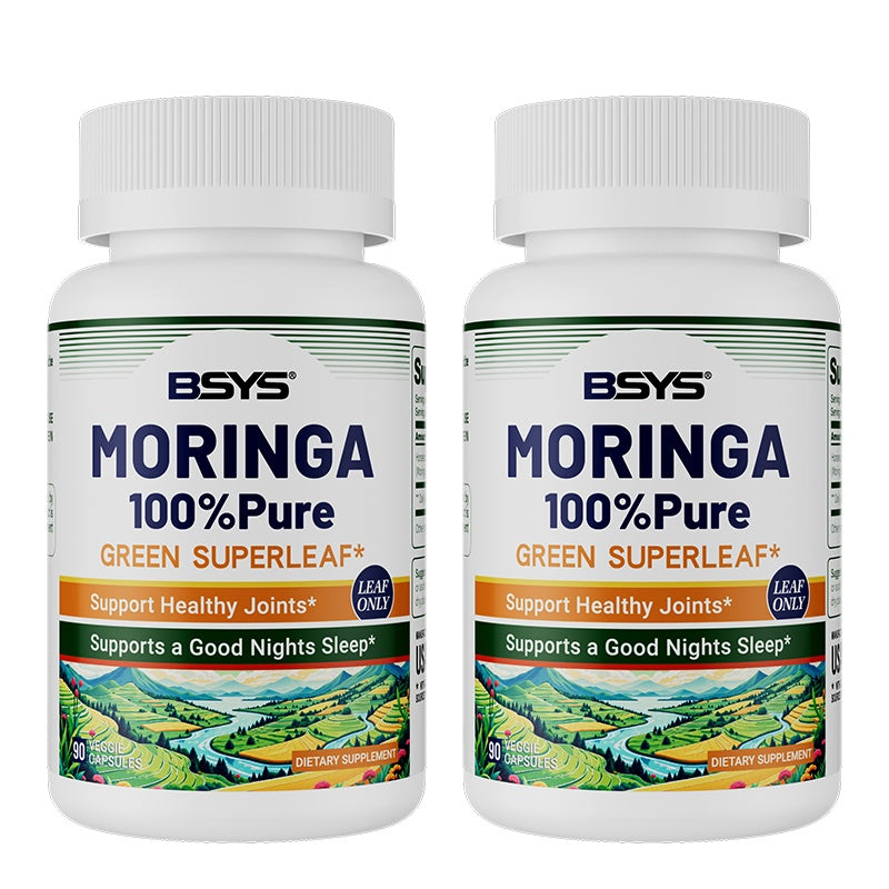 Moringa Capsules  Antioxidant & Anti-Inflammatory Support  Blood Sugar Health Aid  Cholesterol Balance Formula  Heart Wellness Support  Immune Boost & Natural Defense  Daily Superfood Supplement