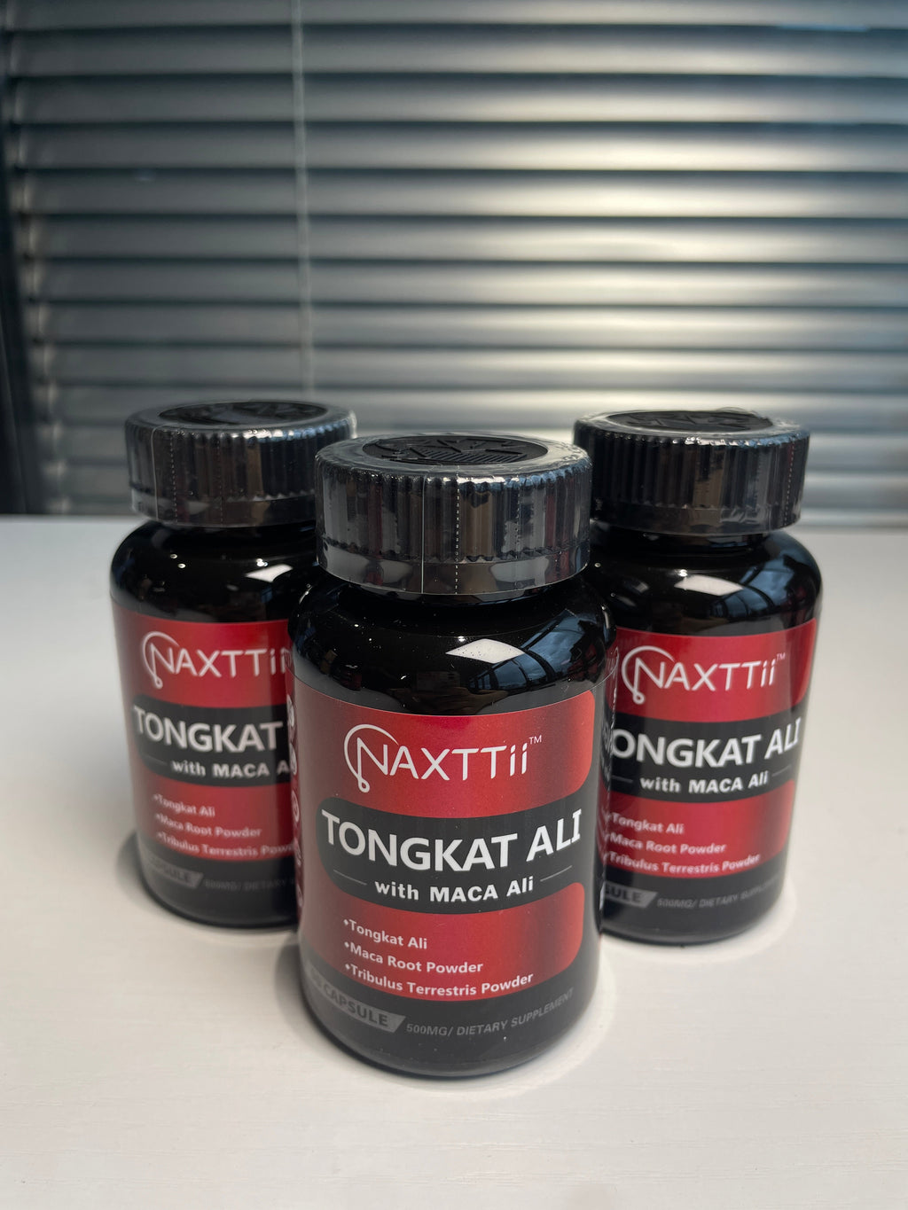 NAXTTII Natural Fuel For Men Supplement With Tongkat Ali, Maca Root, Ginseng To Boost Circulation, Energy, Stamina, Drive And Performance 90 Capsules