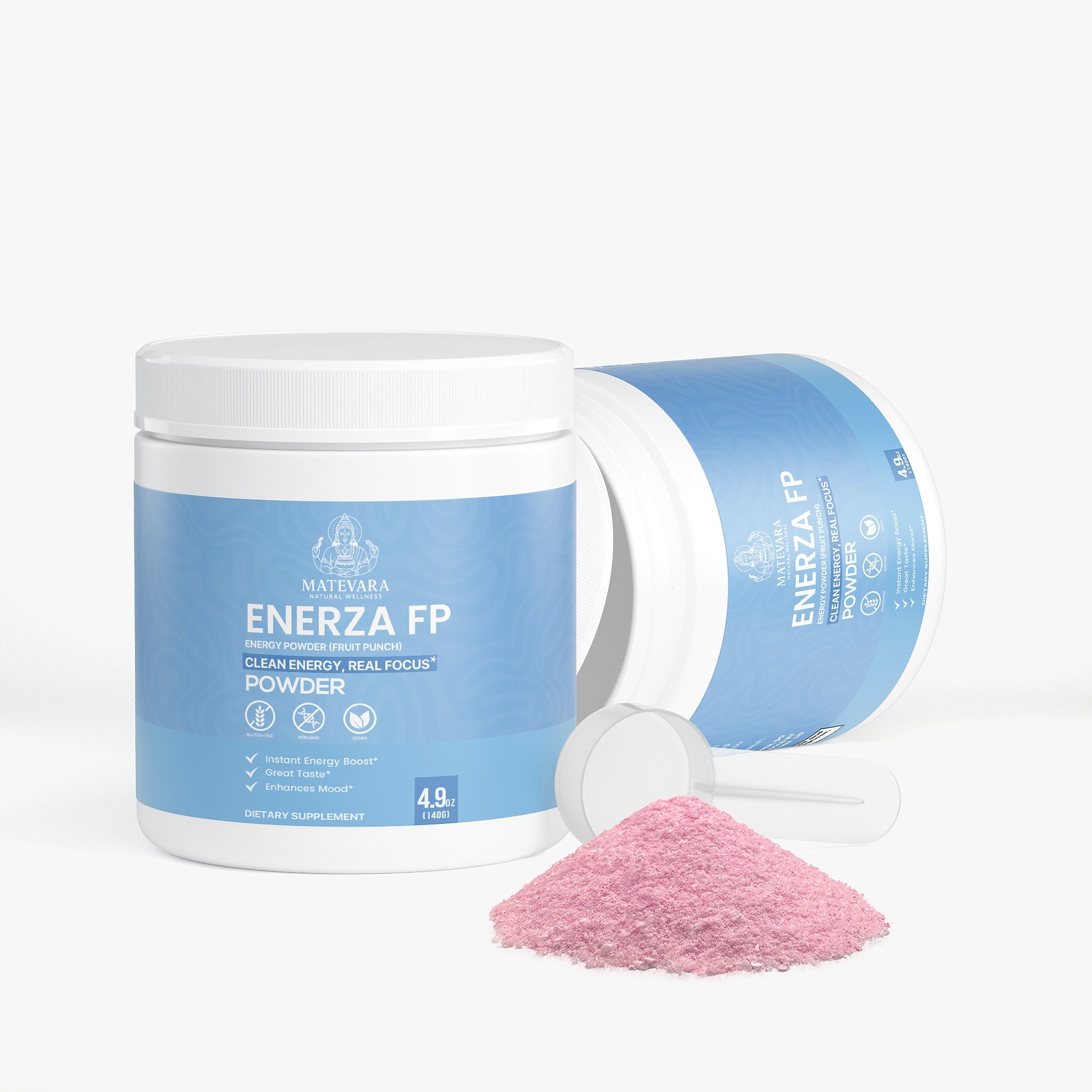 Enerza FP Energy Powder Fruit Punch | Sugar-Free| 140g