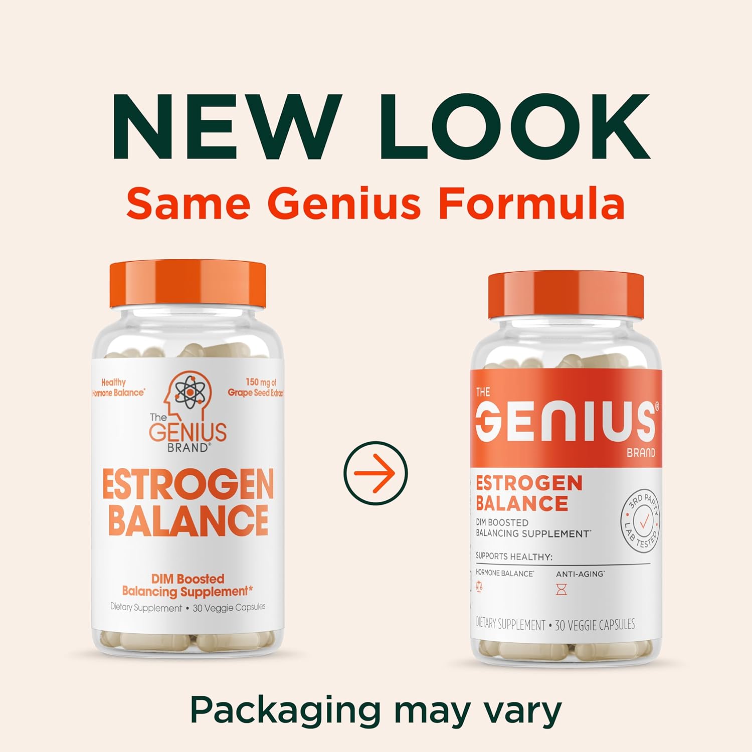 Estrogen Balance Supplement – For Men & Women, 30 Caps
