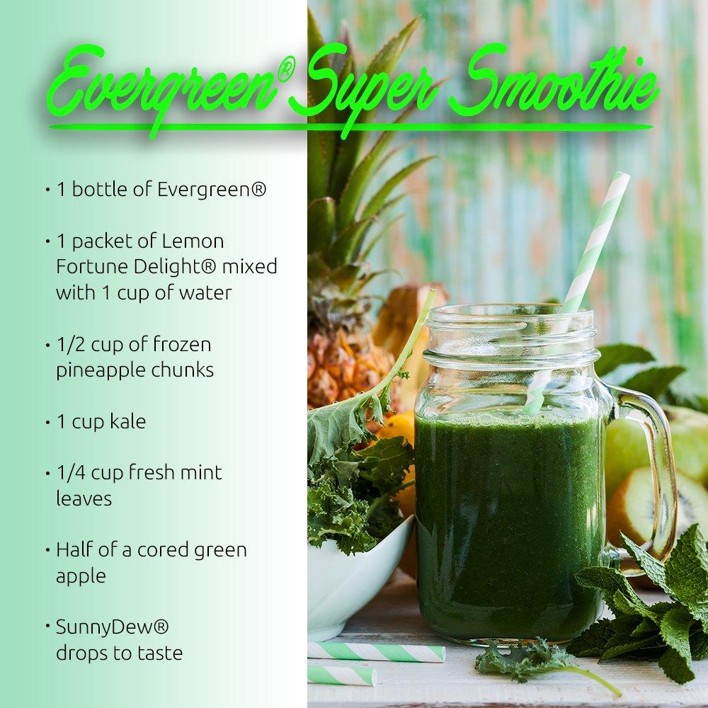 NOW AVAILABLE Evergreen | Liquid Chlorophyll Herbal Beverage by Sunrider