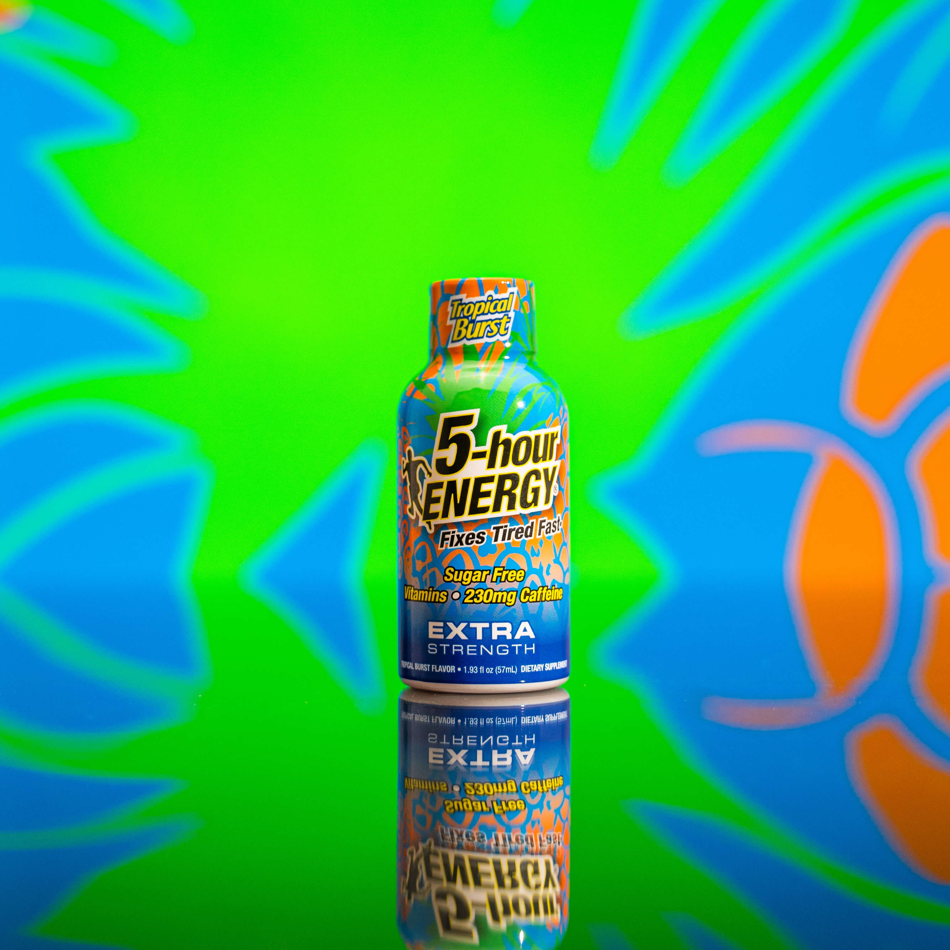 24 Pack 5-hour ENERGY Extra Strength Shots, Tropical Burst Flavor Flavor, 1.93 Fl Oz