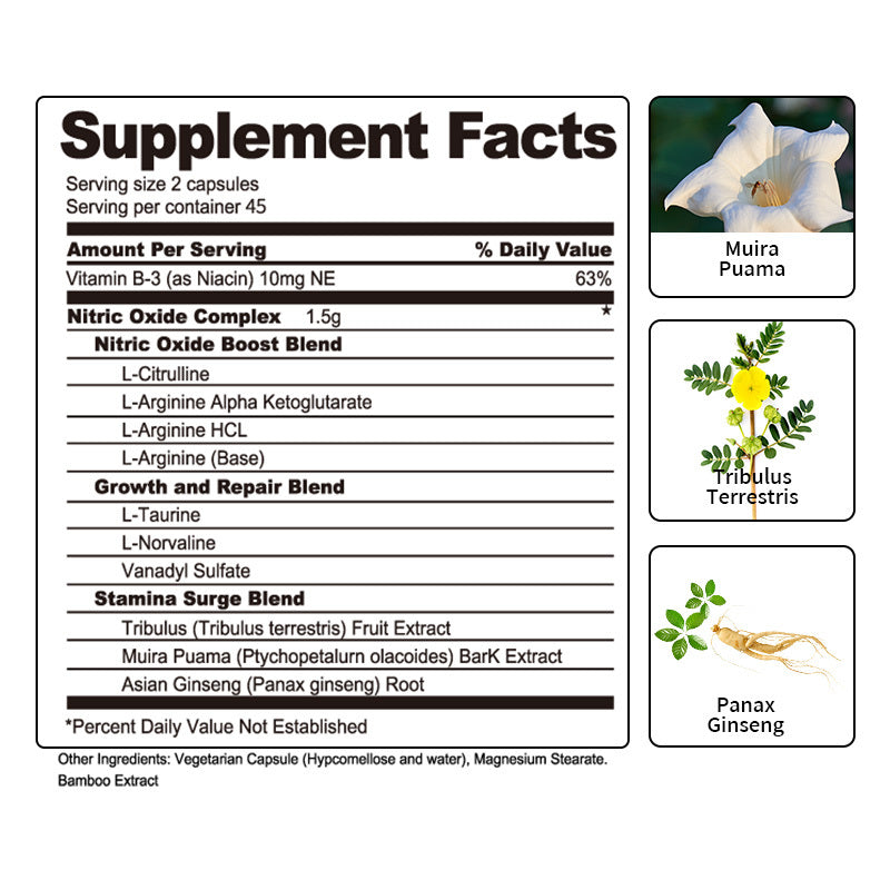 Nitric Oxide Support  Promotes Healthy Blood Flow  Vascular Relaxation  Muscle Oxygen & Nutrient Delivery  Fatigue Resistance  WorkoutPerformance AthleteEssential  VascularHealth