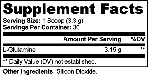 PURE L-GLUTAMINE