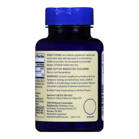 Foster & Thrive Vitamin C Supplement, 500 mg