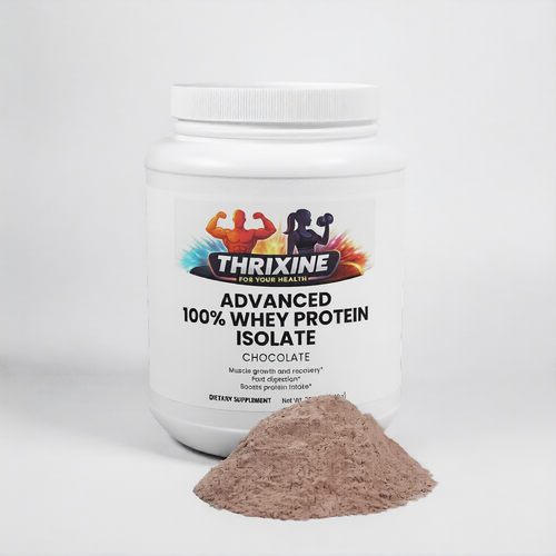 Advanced 100% Whey Protein Isolate Made with Love in the USA