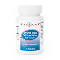 Geri-Care Oyster Shell Calcium Plus Vitamin D Supplement, 500 mg, 60 tablets