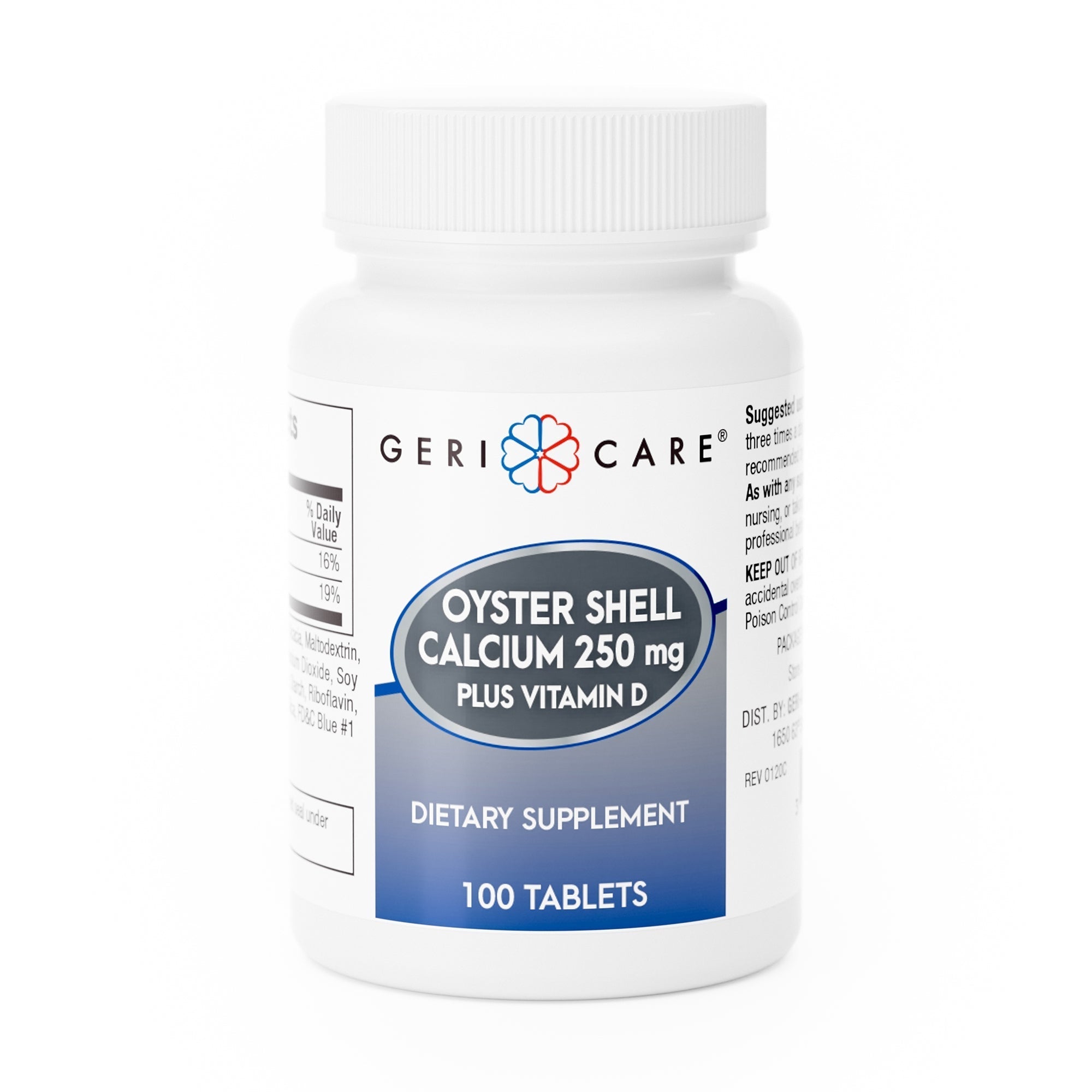 Geri-Care Oyster Shell Joint Health Supplement, 250 mg