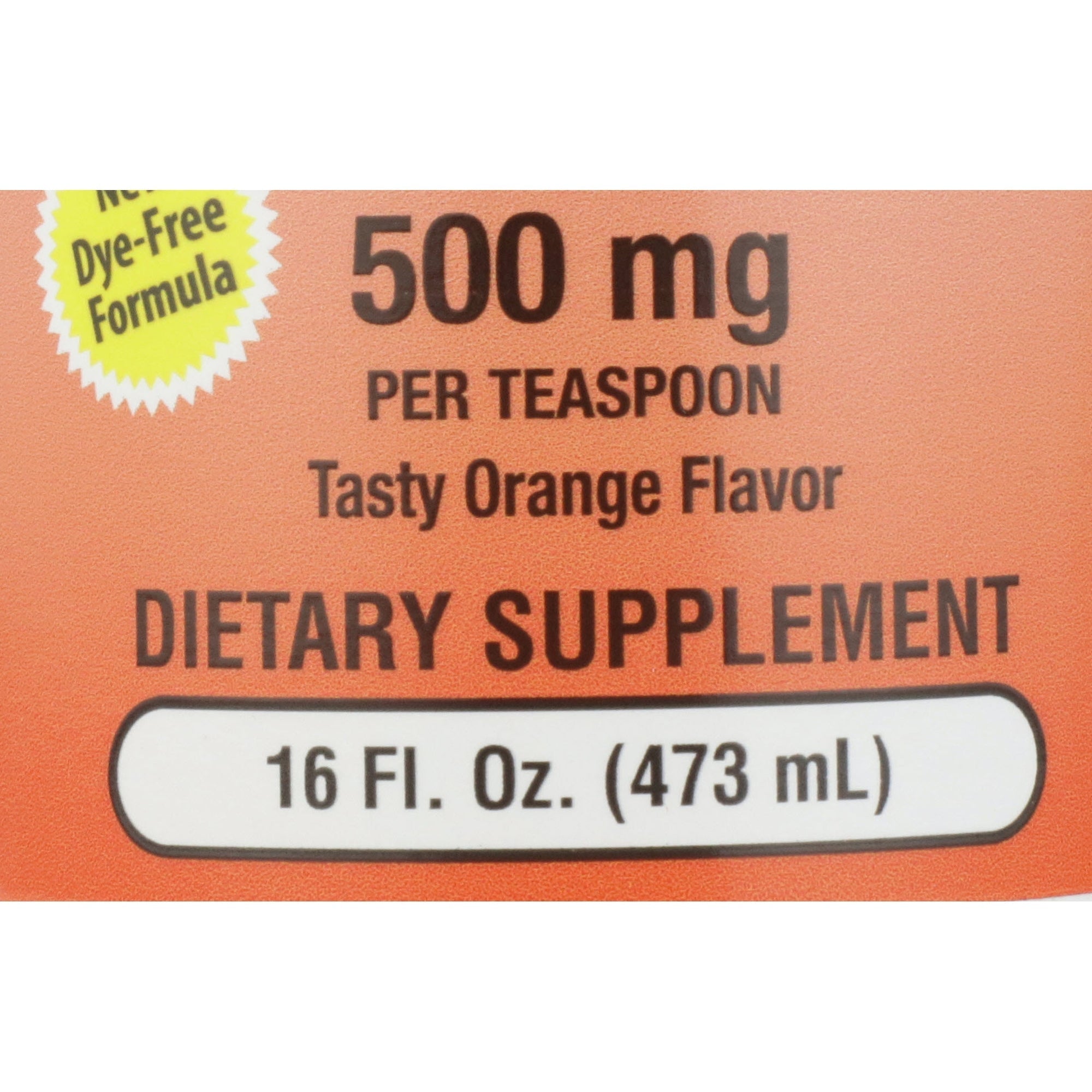Geri-Care Vitamin C Liquid Dietary Supplement, 500 mg