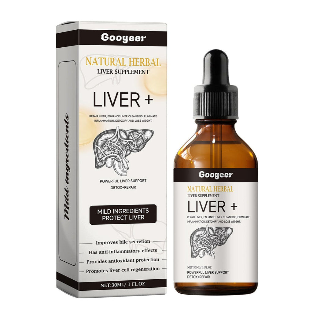Liver+ Natural Herbal Supplement – Powerful Liver Support for Detox, Repair & Protection | 30ml / 1 fl oz
