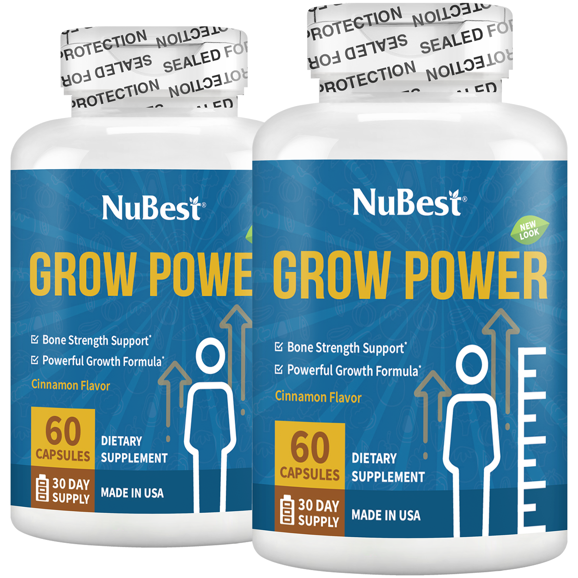 Grow Power, For Children & Teens, 60 Capsules by NuBest Nutrition®