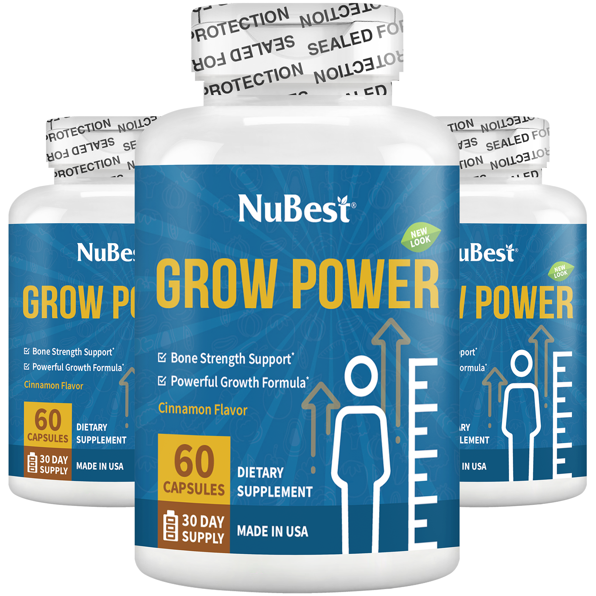 Grow Power, For Children & Teens, 60 Capsules by NuBest Nutrition®