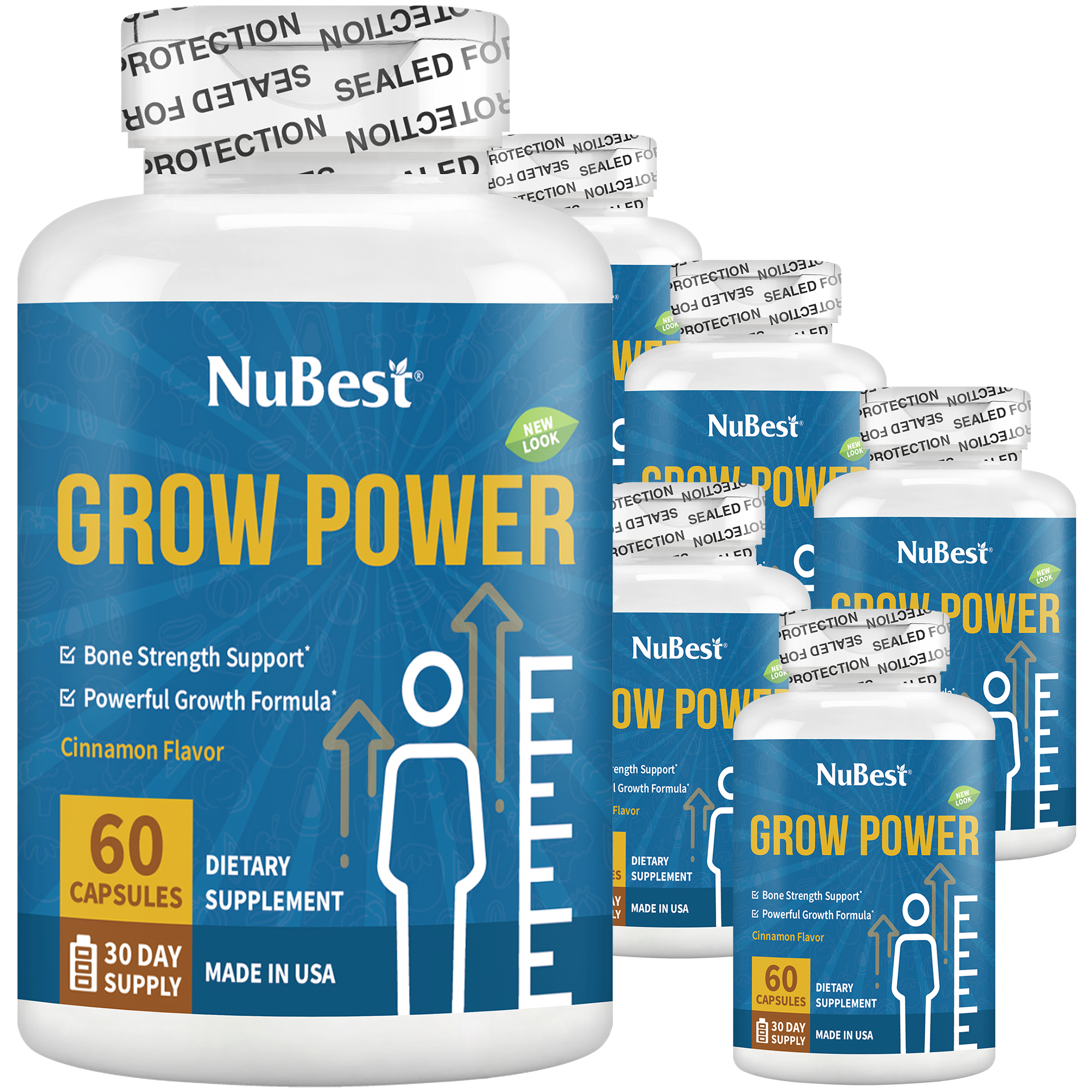 Grow Power, For Children & Teens, 60 Capsules by NuBest Nutrition®