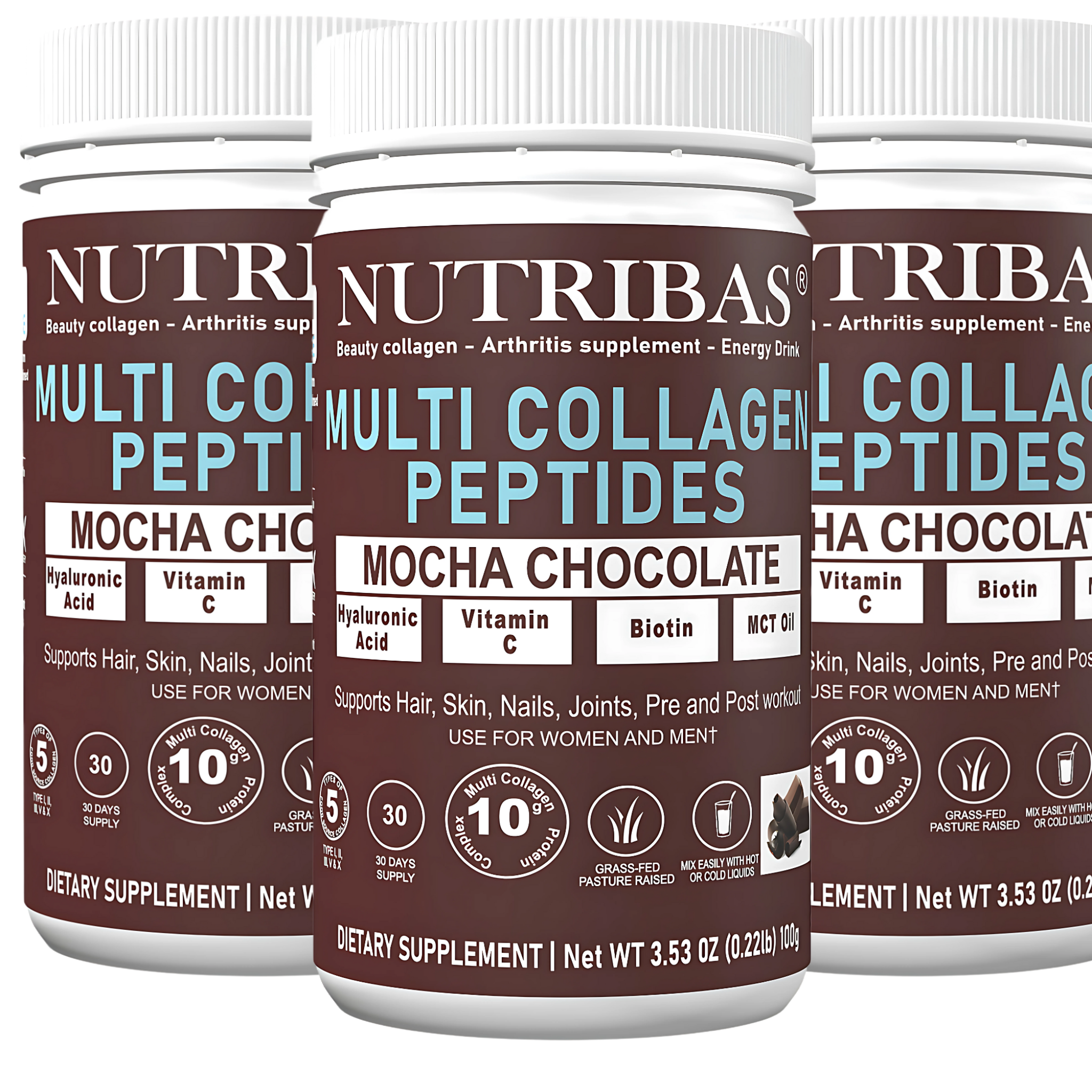 Multi Collagen Peptides Powder for Hair, Skin, Nails & Joint Support