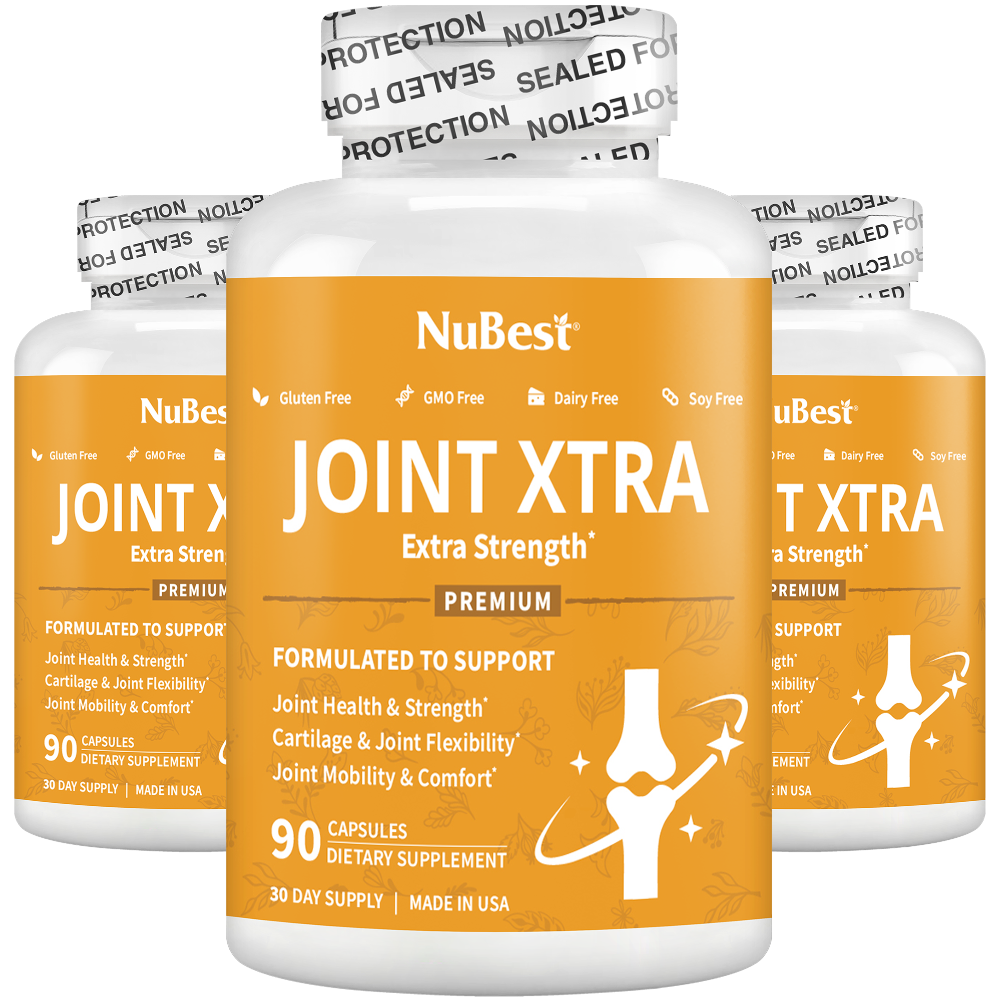 Joint Xtra, Advanced Formula for Joint Strength, Flexibility & Comfort, 90 Capsules by NuBest Nutrition®