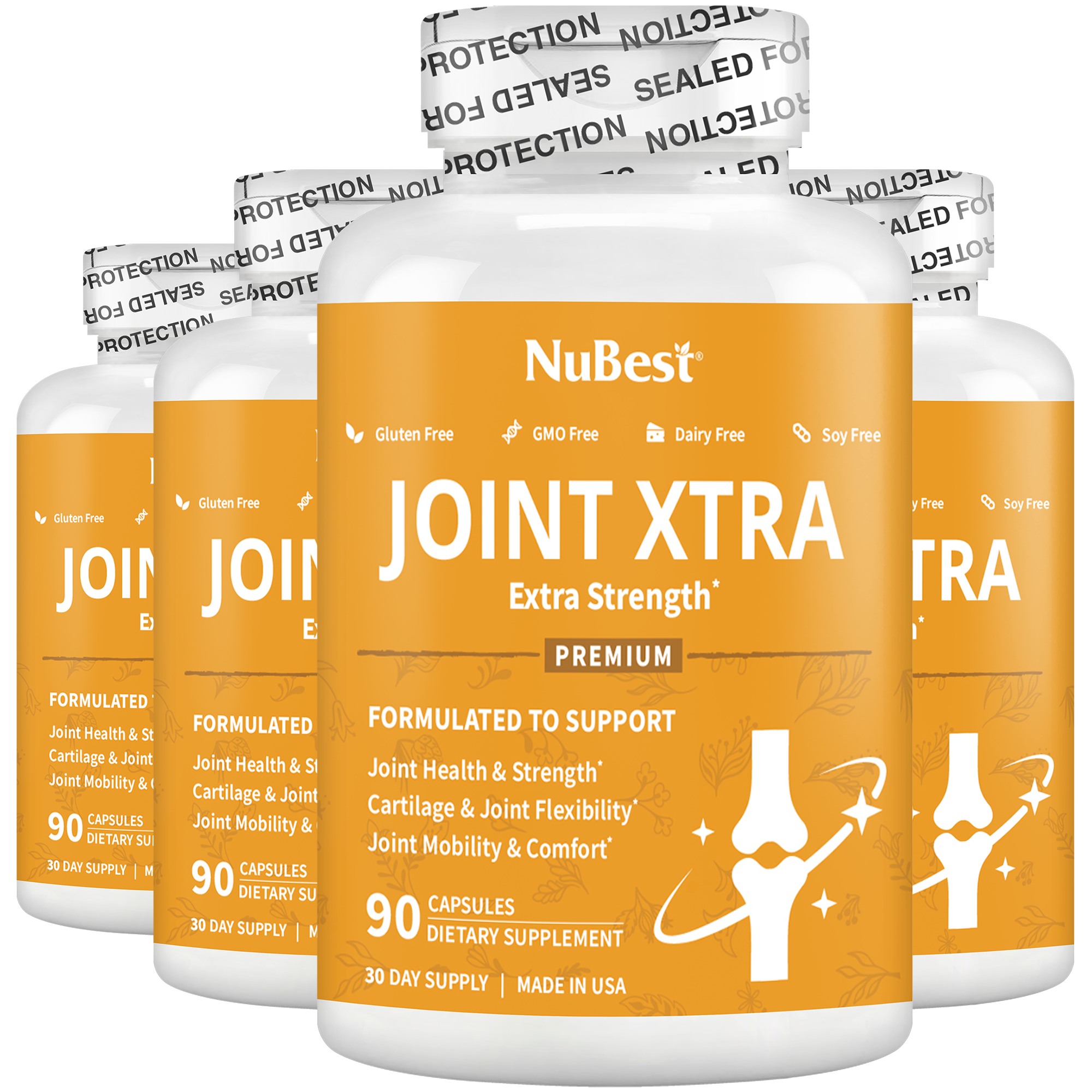 Joint Xtra, Advanced Formula for Joint Strength, Flexibility & Comfort, 90 Capsules by NuBest Nutrition®